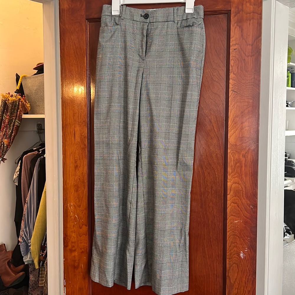 Ann Taylor Loft Gingham trousers